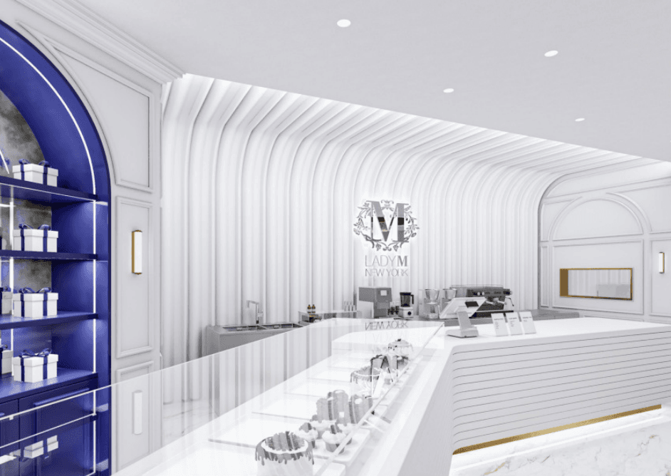 Lady M 上海国金ifc精品店 办公空间实景